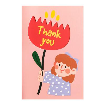 China White Card Customized Packaging Printed Gift Cards Paper Cards Thank You Cards Happy Mother's Day Greeting Cards for sale