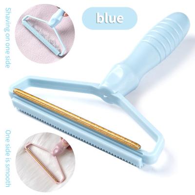 China New Dog Clothes Double Sided Hair Scraper Manual Hair Removal Ball Cleaning Brush for sale