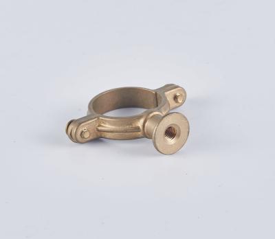 China Easy To Install Water Throwing Brass Pipe Clamp For Plumbing for sale