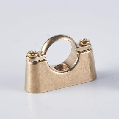 China Water Throwing And Chrome Plated Brass Pipe Clamp Easy Installation Of 12-159mm Pipes for sale