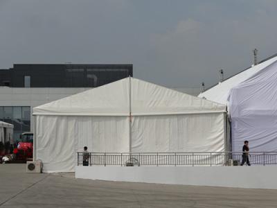 China 500 People 2nd Hand Marquees , Heavy Duty Canopy Double PVC Recycle for sale