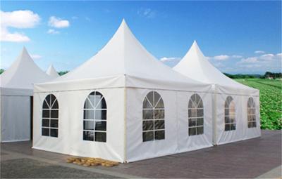 China Aluminum Frame Material Commercial Party Tent Self Cleaning With Outdoor Rooftop for sale
