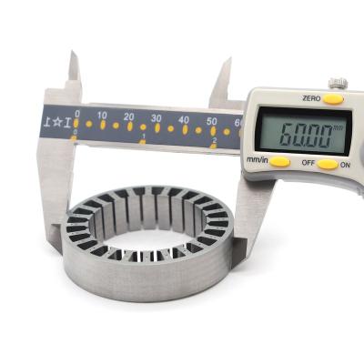 China Motor tron core 0.2/0.35mm bldc stator core 0.2/0.35mm silicon motor 24 tooth stator stamping accessories supplier for sale