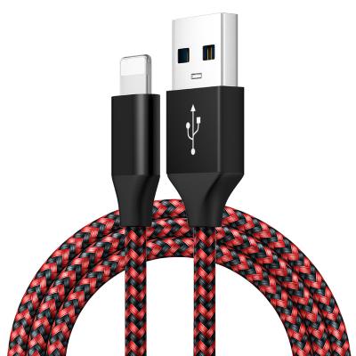 China Custom Hot Selling Speed Factory Fast Charging Usb Data Cable Fast Charger Cord 3ft 6ft 10ft Cable For iPhone for sale