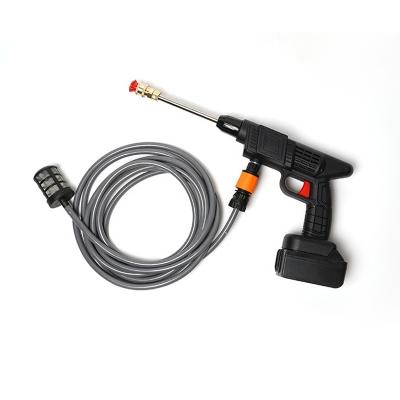 China New China-Chic Cordless High-Pressure Car Washing Cleaner with Rechargeable Batteries for Cars Washing Fence Home Outdoor Cleaning Watering for sale