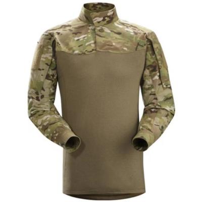 Chine Le camouflage a adapté le costume aux besoins du client tactique militaire de grenouille de chemise de combat de couleur à vendre