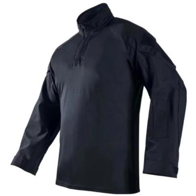 Chine Deux poches de bras fermées à la fermeture à glissière chemise de combat tactique militaire combinaison de grenouille respirante à vendre