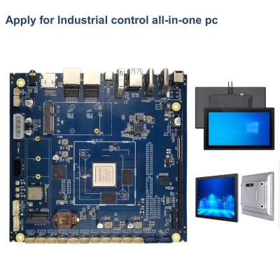 중국 리치 I/O 포트 울트라 얇은 태블릿 PC 메인보드 4K 비디오 디코딩 지원 듀얼 LVDS / MIPI 디스플레이 판매용