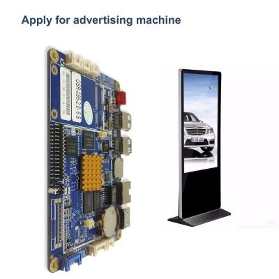 Κίνα RTC Blue Arm Single Board Computer 10MHZ/100MHZ με έξοδο βίντεο LVDS προς πώληση