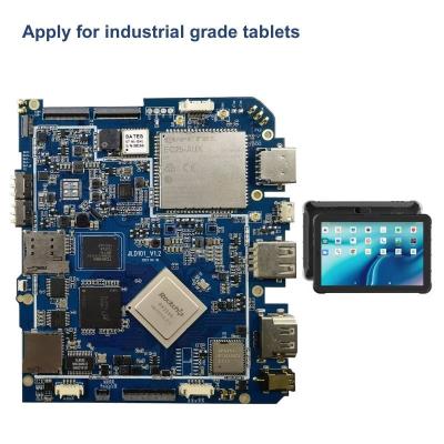 중국 의료용 태블릿 제어판 RK3399 2.0GHz 확장 가능한 DDR4 4GB 최대 판매용
