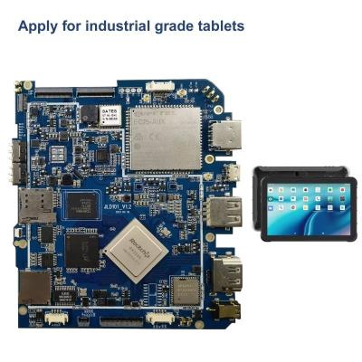 중국 안드로이드 태블릿 쿼드 코어 메인보드 록칩 RK3399 울트라 얇은 2.0GHZ 4GB 램 64GB 롬 C형 JLD-101 판매용