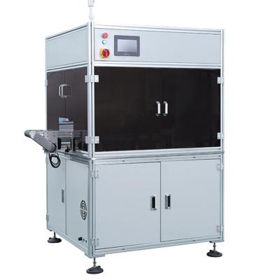 China Automated Image Inspection Machine Connected To The Assembly Machine With Loading Elevator To Improve Efficiency. for sale