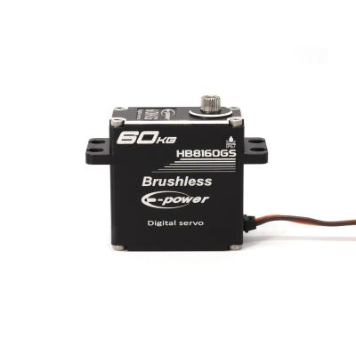China Vehicles & Remote Control Toys E-Power HB8160GS 60KG Digital Motors 14V Metal Gear Waterproof Brushless RC Steering Servo 1/10 for RC Car for sale