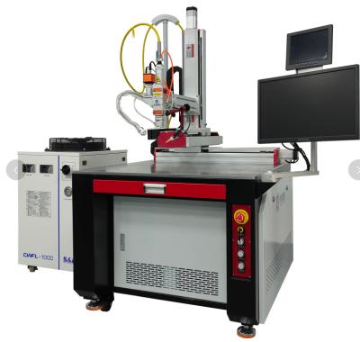 China Building Material Shops QK-F1000B Laser welding machine with servo drive Multi-axis linkage desktop type automation for Metal precision parts for sale