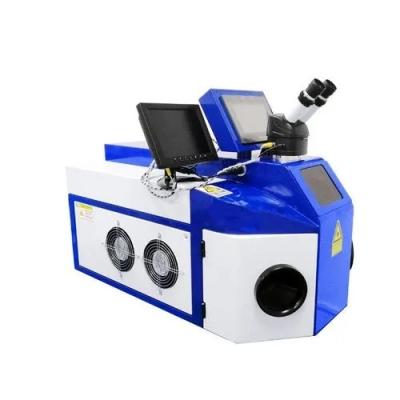 China Building Material Shops QK-JW200D Desktop integrated jewelry laser welding machine with microscope for jewelry laser welding for sale