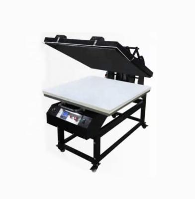 China Garment Shops QK-108 Manual Large Format 80x100 T Shirt cloth Sublimation Heat Press Machine for sale