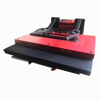 China Garment Shops QK-8010 hot sale Large Format 80x100 Manual T Shirt cloth Sublimation Heat Press Machines price for sale