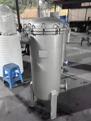 China Filtros de cartucho de acero inoxidable 304 3 bolsas 10 bares de presión para el proceso de electrocoating en venta