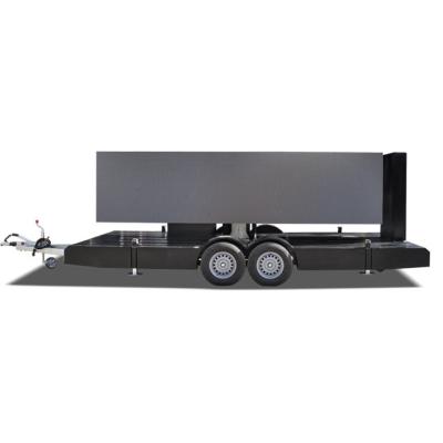 China Mobile Truck Trailer Waterproof Led Panel Outdoor Advertising Led Display Screen for sale