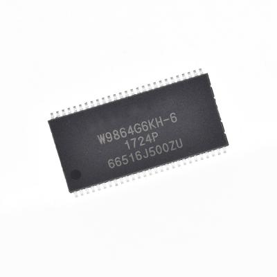 China New Memory Hot Sale Electronic Components W9864g6kh-6 Integrated Circuit Memory for sale