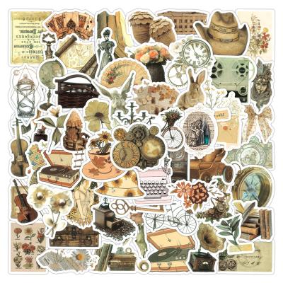 China 50pcs Styles Waterproof+Eco-friendly Waterproof Stickers Water Bottle Sticker Luggage Laptop Fashion Mobile Stickers for sale