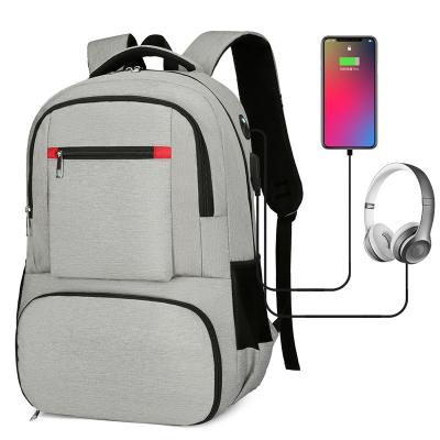 China With USB High Quality Multi-function Laptop Backpack Oxford Cloth Waterproof Insulated Lunch Bag Computer Backpack for sale