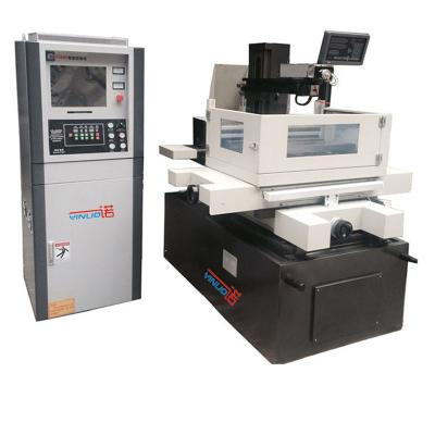 China Building Material Stores YINUO DK7735 CNC Wire Cutter EDM Wire Cutting Machine High Speed Molybdenum Wire Cutter Edm for sale