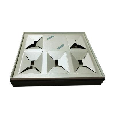 China Handmade Paper Flower Gift Box Jewelry Paper For Gift Box Paper Folding Gift Box For Chocolate for sale