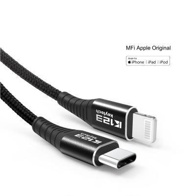 China Cell Phone 2M 6FT for iPhone 11 Fast Speed 3A palladium charging apple lighting cable mfi certified cell phone usb cable for ipad for sale