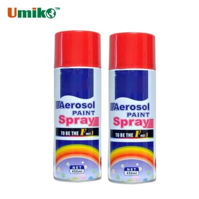 Cina F1 Acrilico Aerosol Spray Vernice per la riparazione del colore sul posto e la pittura in vendita