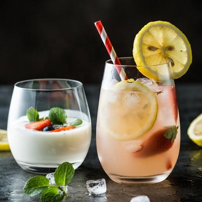 China Fashionable Factory Produced Heat Resistant Reusable Glass Milk/Coffee/Tea/ Ice Cream Cup for sale