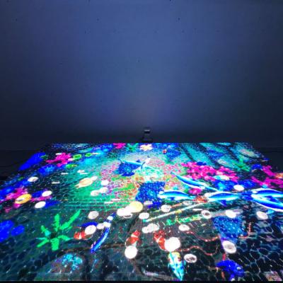 China Theme Park Video Led Dance Floor Magnetic Pixels 64 for sale