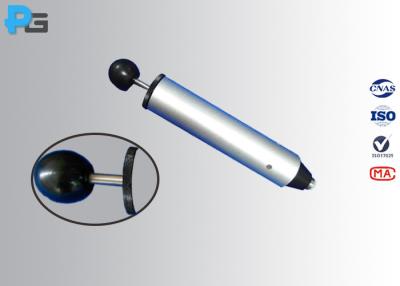China IEC60068-2-75 IK01 - IK06 Impact Testing Machine Spring Operated Hammer for sale