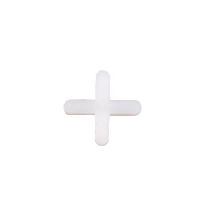 China 3mm Tile System Cross Leveling Tile Leveling Installation Tool Tile Cross Spacer Plastic Cross Spacer For Ceramic for sale