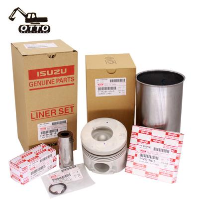 China Construction works 5878146611 1878119860 6BG1 4BG1 Engine Liner Assembly Top Quality Rebuild Kit for sale