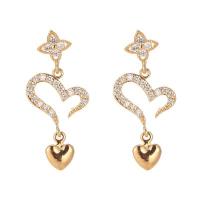 China New Products Bellona Ohrringe OEM Style Rhinestone Korean Girls CLASSIC Diamond Tassel Earrings for sale
