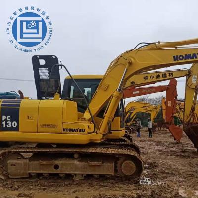 China Original Used Excavator Komatsu PC130 Machine, 80% New, One Year Warranty! 0.5m ³ for sale