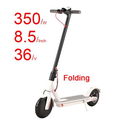 China 350W 36V 8.5Inch Unisex Electro Scooter High Quality Two Wheel Adult Foldable Electric Scooter MI for sale