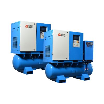 China High Efficiency/Free Installation/Adjustable Pressure 7.5KW 11KW 15KW 18.5 Energy Saving Air Compressor 4-In-1 All In One Screw Air Compressor Fixed Speed Air Compressor for sale