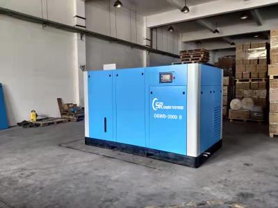 China CLASS-0 silent air-cooled oil free Screw Air Compressor for Pharmacy production for sale