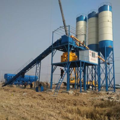 China Construction works China factory for making concrete mixing plant with capacity 25m3/h~75m3/h for sale