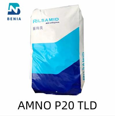 중국 아케마 릴사미드 AMNO P20 TLD 폴리아미드 과립 탄력적 주입된 부분 순수한 펠릿 파우더 전체 색 판매용