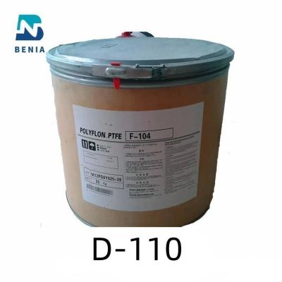 China DAIKIN PTFE POLYFLON D-110 Polytetrafluoroethyleen PTFE Virgin Pellet Powder in voorraad Alle kleuren Te koop