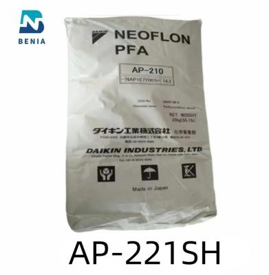 China DAIKIN PFA Neoflon AP-221SH Perfluorpolymeren PFA Virgin Pellet Powder in voorraad Te koop