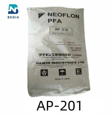China DAIKIN PFA Neoflon AP-201 Perfluorpolymeren PFA Virgin Pellet Powder IN stock Te koop