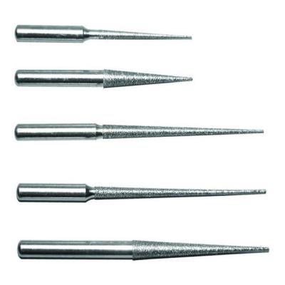 China High Quality Carbon Steel Tools Abrasive Diamond Internal Grinding Jig Grinding With Diamond Taper Points for sale