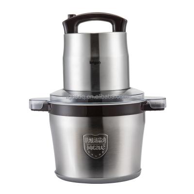 China 6L Multifunctional Vegetable Chopper / Meat Chopper Two Speed Multifunction Cleaver For Sourcing Stainless Steel for sale