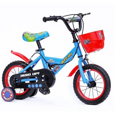 China FANBEIMU Aluminum Alloy Steel Frame Single Speed Bike Kids Bike With Side Wheel 12