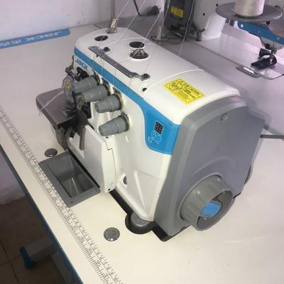 China Garment Shops Jack E4 Intelligent Control Super High Speed Industrial Overlock Sewing Machine for sale
