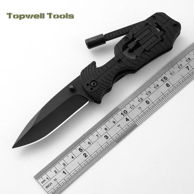 China New Arrival Non-variable Amazon Stainless Steel Tool Pocket Folding Hot Selling Multifunction Knife for sale